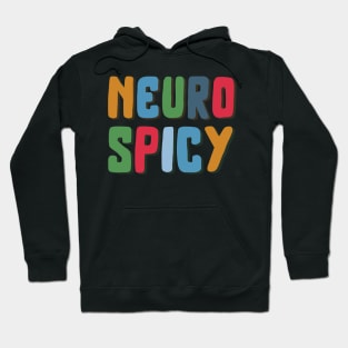 Neurospicy in colors Hoodie